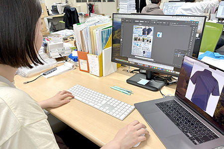 仕事中の写真1