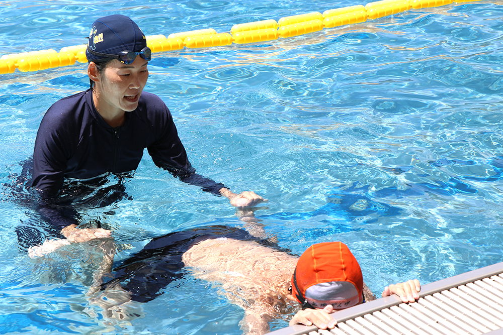 長野県にて【金藤理絵さん水泳イベント】が開催されました