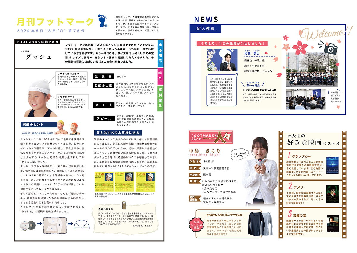 月刊フットマーク 第76号